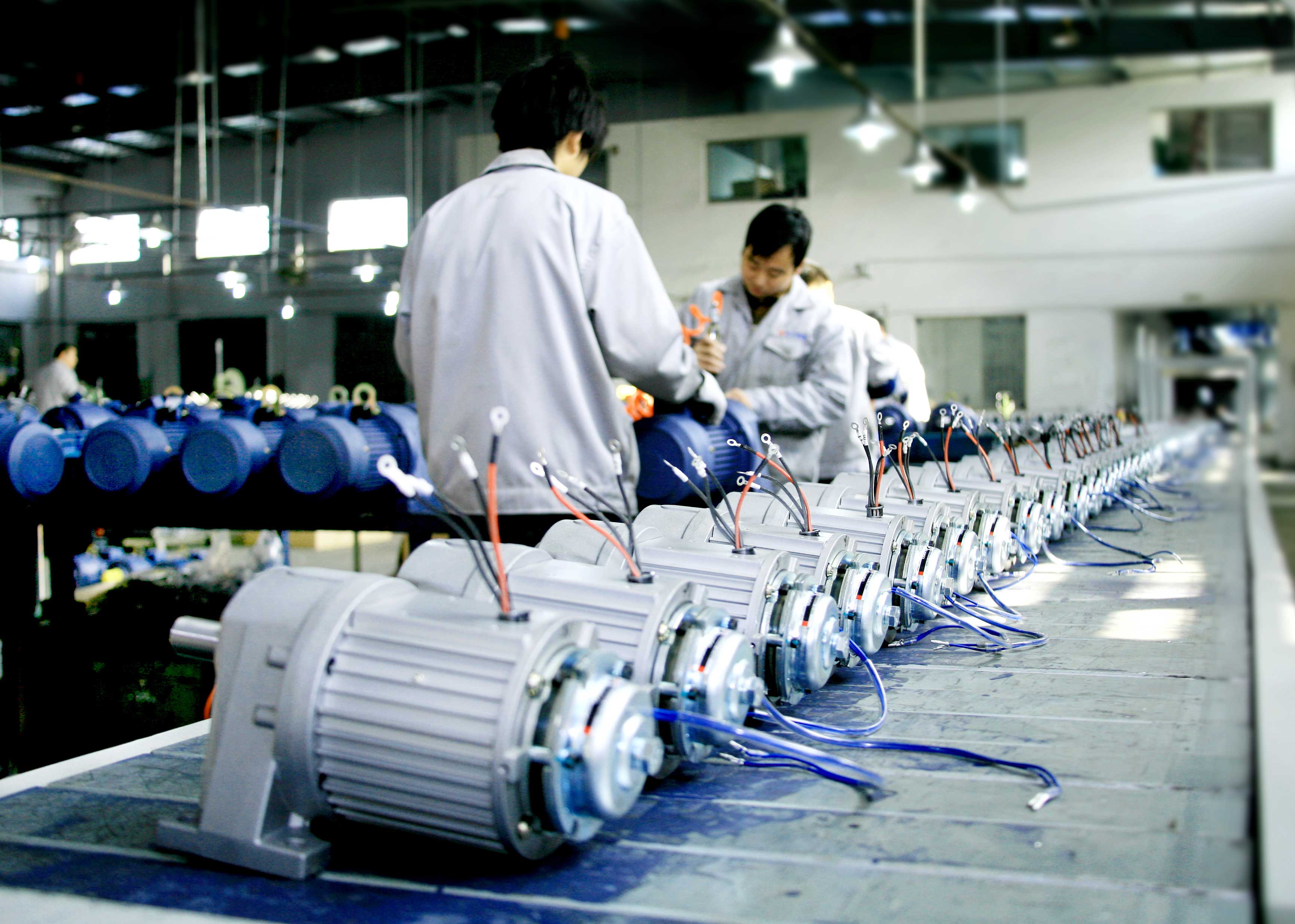 電機(jī)生產(chǎn)流水線(xiàn)
