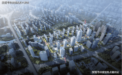 海虹桥商务区体量超42万平方米的标杆项目为经验